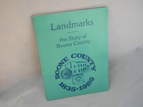 lot of 70s/80s books on local history and landmarks Boone County, Illinois
