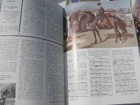 lot of back issues Arabian Horse World magazines, 1963 and 1964