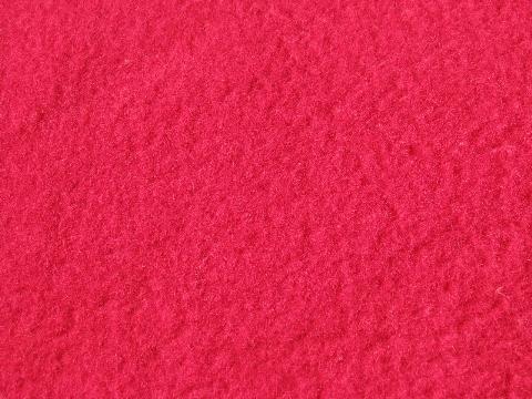 lot vintage wool blankets, pinks & green, felted cutting fabric for rugs or crafts?