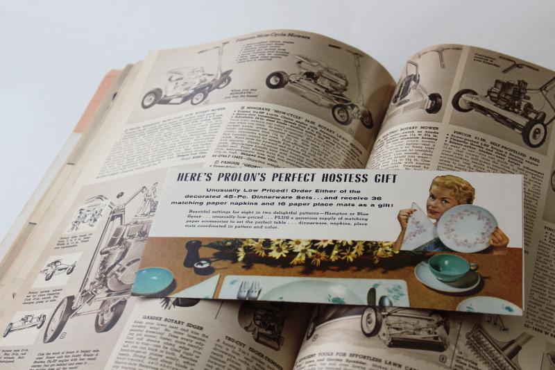 mid-century vintage General Merchandise Company - Milwaukee big book mail order catalog