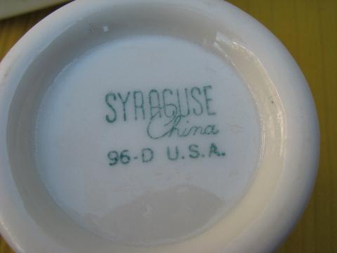 mod atomic starburst restaurantware ironstone china, bowls in 3 sizes