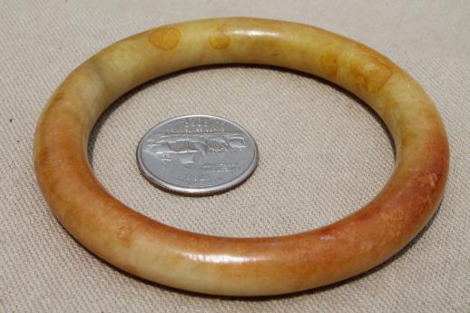 natural stone bangles, bracelets or large stone ring handles or curtain tie-backs