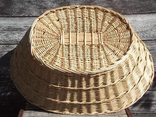 natural wicker laundry basket, wash line laundry room clothes basket