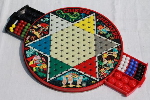deluxe chinese checkers set