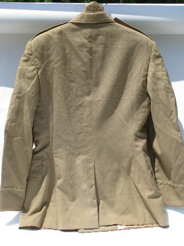old WWII 32nd Infantry Div officer's jacket/tunic w/Red Arrow patch