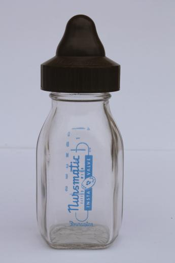 vintage baby bottles