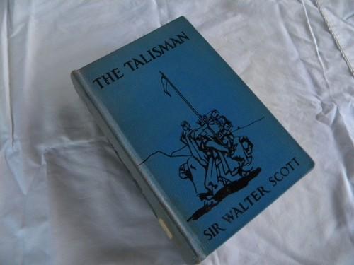 old vintage The Talisman/Walter Scott w/color litho plates and art binding