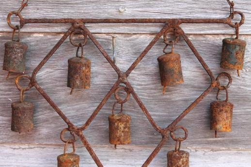 Iron Retro Angel Wind Chimes Do Old Creative Decorative Bells