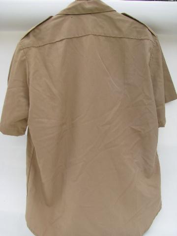 vietnam vintage US military khaki tan shirt & pants