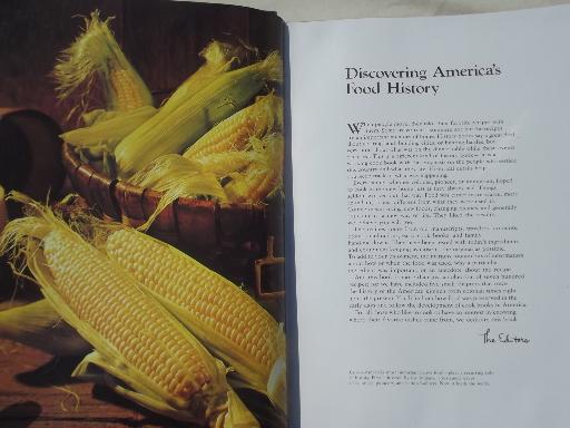 vintage American food history recipes cookbooks, BH&G Heritage cook book 