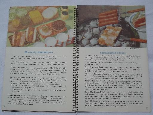 vintage Big Boy Barbecue cook book, barbeque recipes and tips, 1957