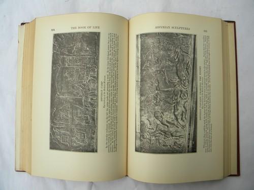vintage Book of Life, bible kings w/David and Goliath art plate 1930