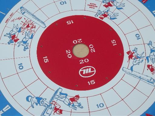 vintage Carrom game board, 70s Munro games litho print gameboard