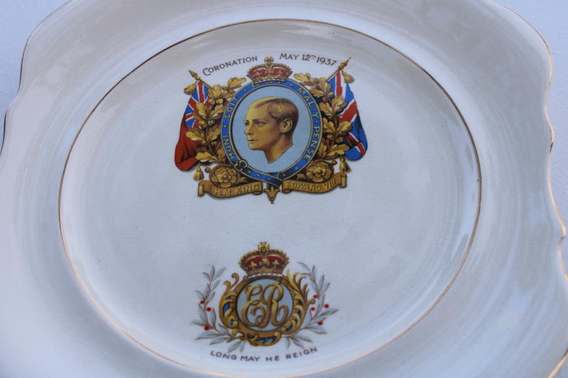 vintage Coronation souvenir 1937 King Edward VIII of England Duke of