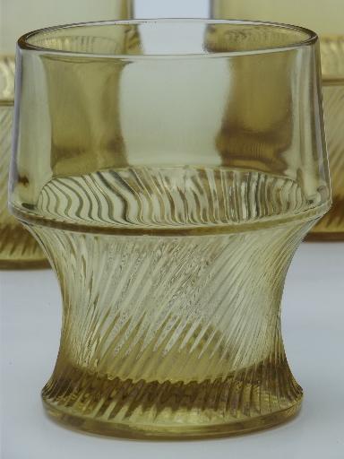 vintage federal drinking glasses