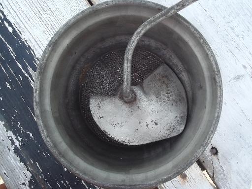 vintage Foley food mill, hand crank strainer for applesauce or baby food