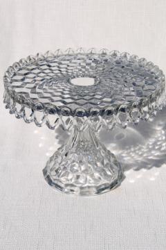 Antique Crystal Cake Stand 2025