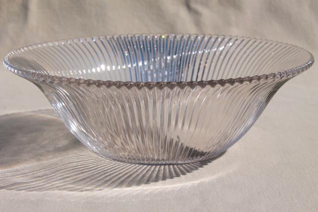 vintage Holophane glass lampshade, replacement shade for antique lamp or hanging light