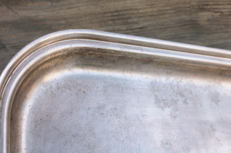 vintage Kitchen Craft West Bend aluminum Wear Ever type convertible roasting pan roaster cover