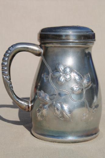 vintage Pairpoint silver plate shaker, sugar caster or pounce pot sander?