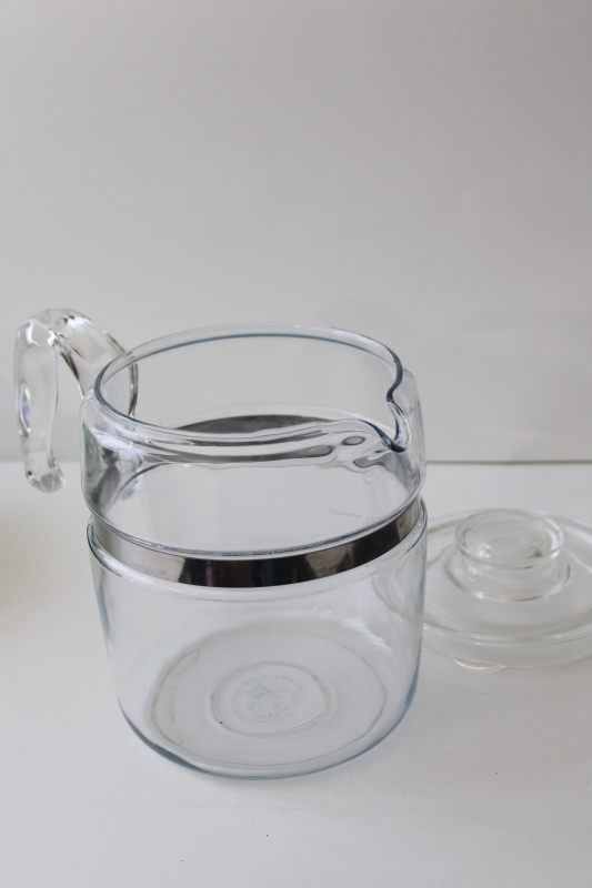 Pyrex, Kitchen, Vintage Pyrex Flameware Glass Percolator 9 Cup Coffee Pot  Stem 78268 Mcm Rare