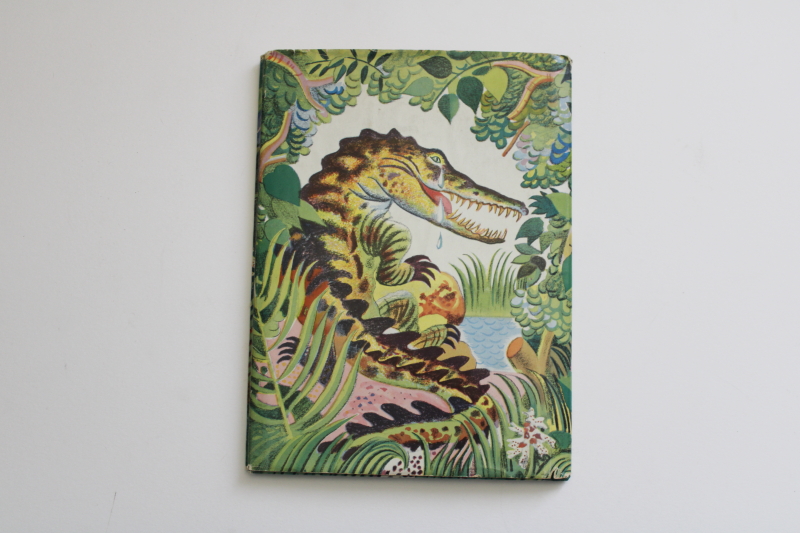 vintage Rudyard Kipling Elephant s Child, Feodor Rojankovsky illustrations