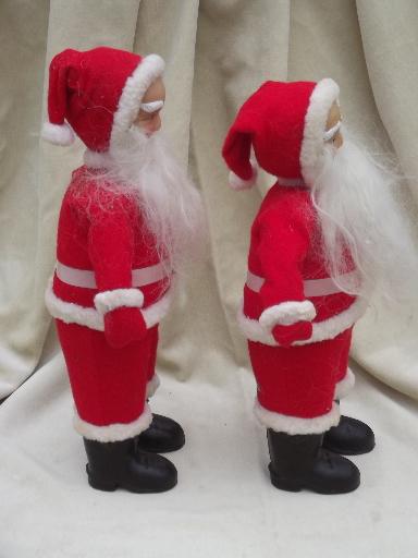 vintage Santa doll lot, made in Japan Christmas decorations