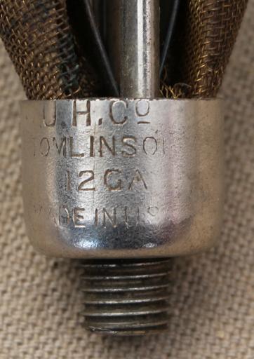 vintage Tomlinson gun cleaning rod reamer for 12 gauge bore