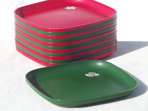 Vintage tupperware clearance plates