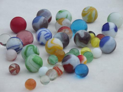 Vintage Glass Marbles Old Marbles Marbles Vintage Marbles Antique