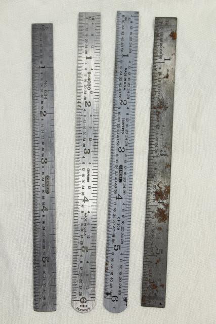 Vintage Upcycled 6 inch Pocket Ruler Conoco Motor Oil Advertising  Made in USA 
