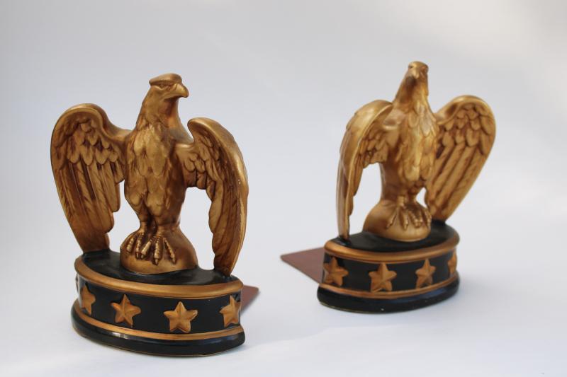 Heavy Eagle Bookends