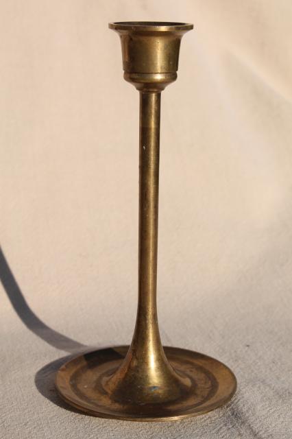 MINI Vintage Brass Candlesticks 1/2 5/8 or 3/4 Tiny Candle Holders You  Choose SOLD SEPARATELY Mismatched Antique Farmhouse Wedding Decor -   Canada