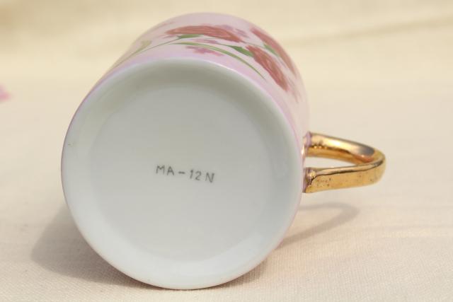 vintage china Mother tea mug or coffee cup, hand painted Japan, Lefton?