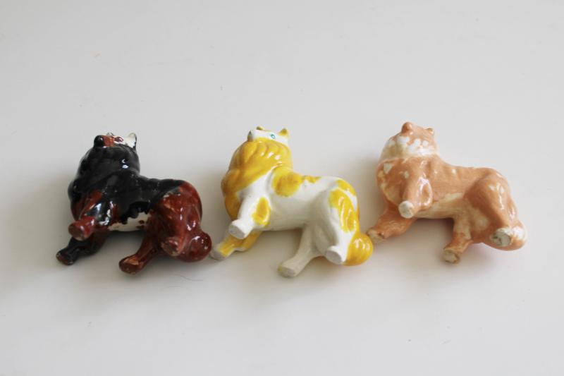 collie dog figurines