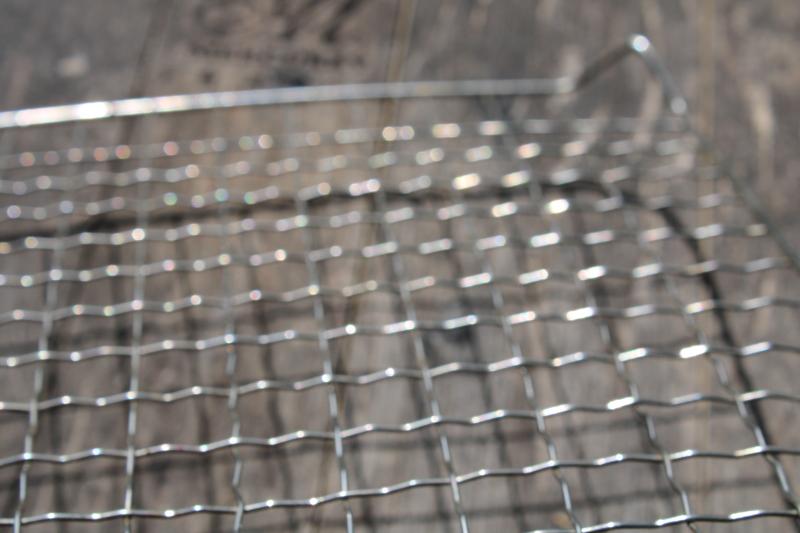 vintage crimped wire cooling rack bakers photo prop, french country kitchen style