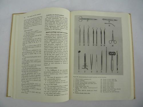 vintage dental training book lots of dentist tools and equipment photos