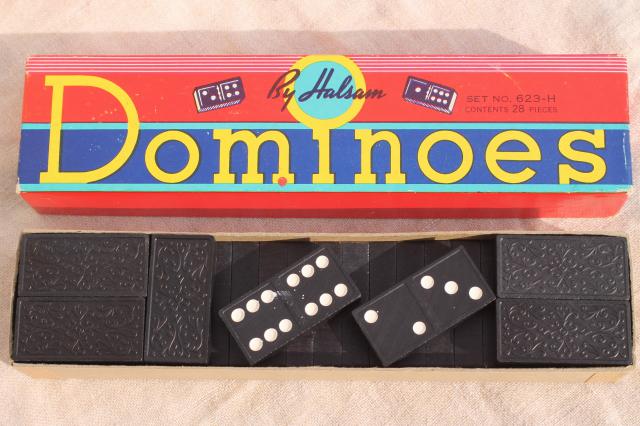 vintage game parts & pieces for board games, dominoes, checkers, bingo, poker chips