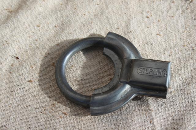 vintage gas pump lock round padlock without key Sterling - Minneapolis