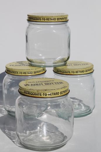 Vintage Glass Pantry Jars Lot Large, Antique Food Storage Containers