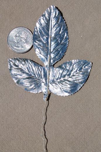 Download vintage gold & silver foil paper leaves, rose leaf party ...