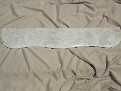 vintage marble shelf, antique french white marble stone top for wall shelf