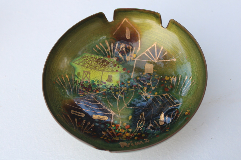 Sascha Brastoff copper plate - arts & crafts - by owner - sale