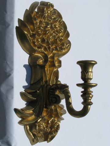 Antique candle sconces