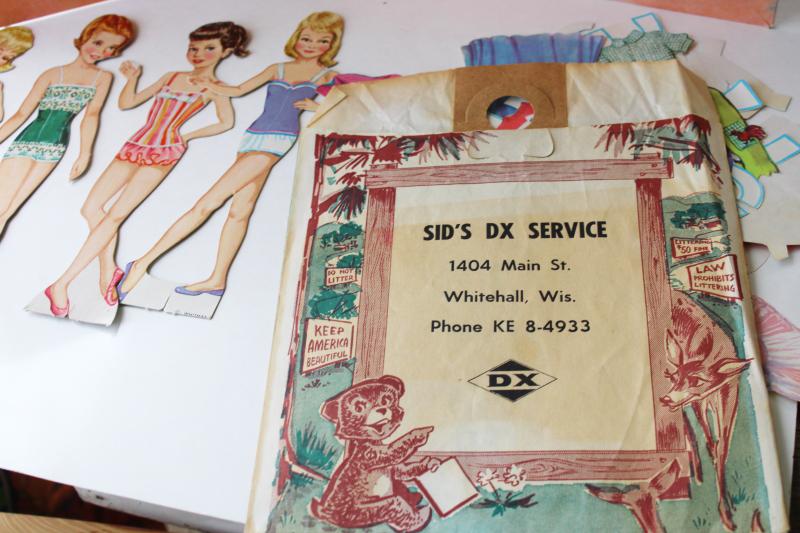 Vintage 1975 Whitman Rosebud Paper Dolls Marissa Stella Silvie VF+ Condition