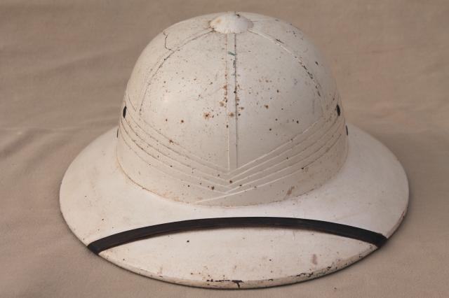 pith helmet vintage