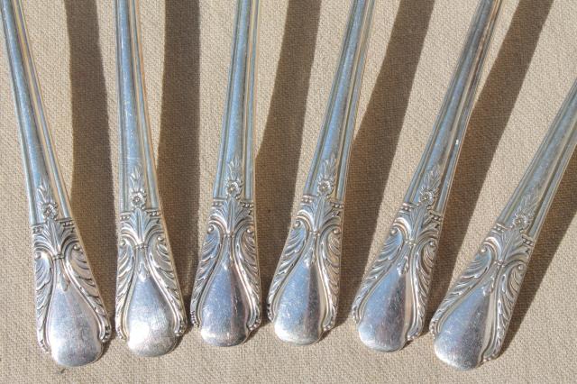 vintage silverware lot, Avalon pattern Wm Rogers silver ...