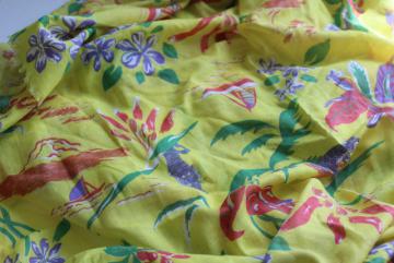 vintage fabric 60s 70s 80s