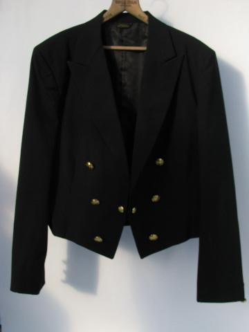 vintage wool dress uniform mess jacket to wear w/ kilt, Ulster or Scotland