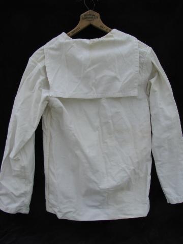 vintage work whites sailor's uniform, jumper & pants